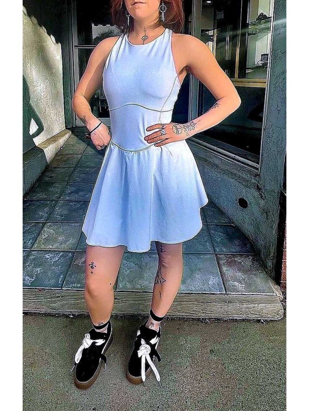 Lululemon Lavender Size 8  Tenniscore Skater Dress